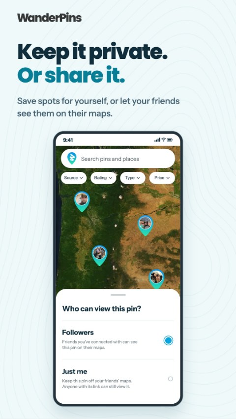 Keep it private. Or share it.