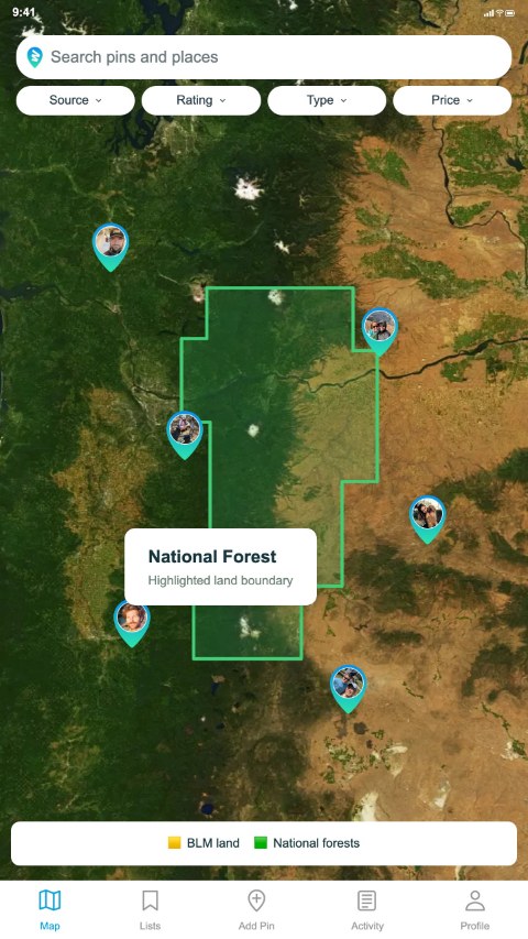 Know the land. Find your spot.