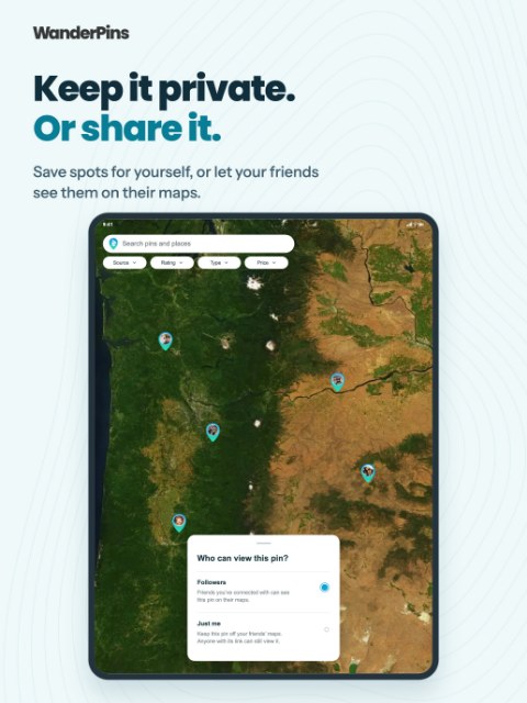 Keep it private. Or share it.