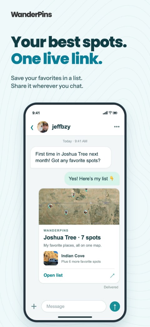 Your best spots. One live link.
