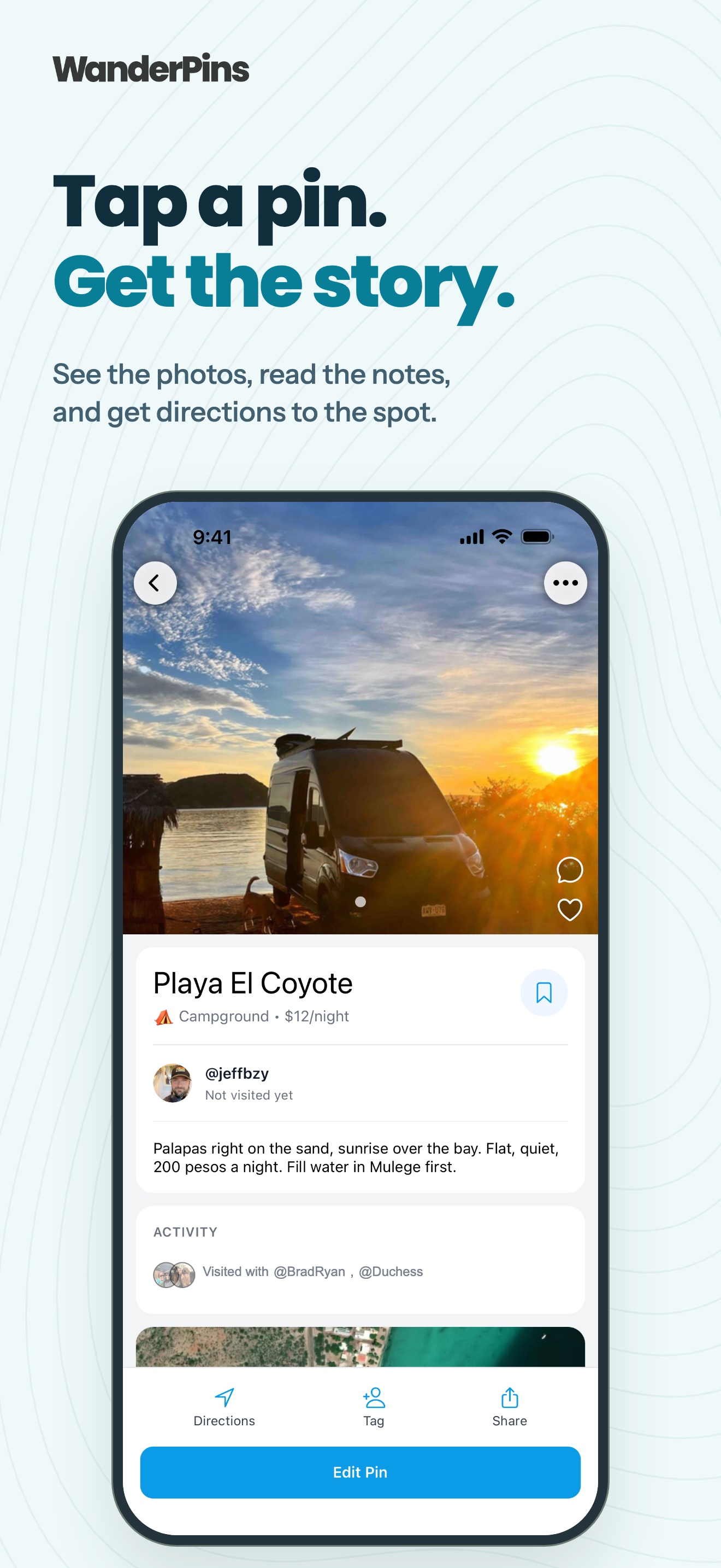 Tap a pin. Get the story.